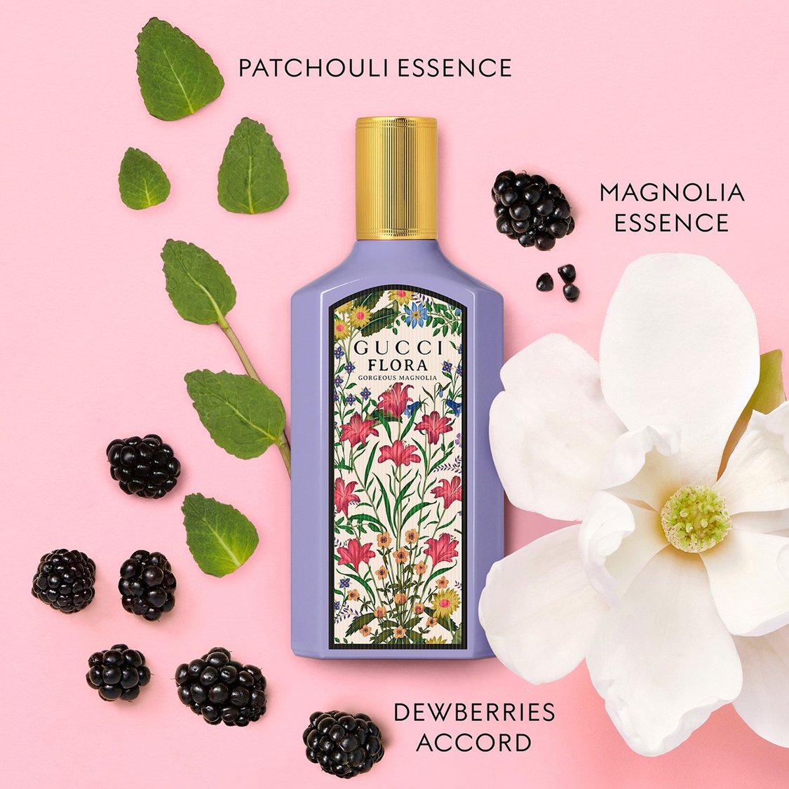 Gucci Women Flora Gorgeous Magnolia Eau De Liquid Floral Parfum | 100 ml