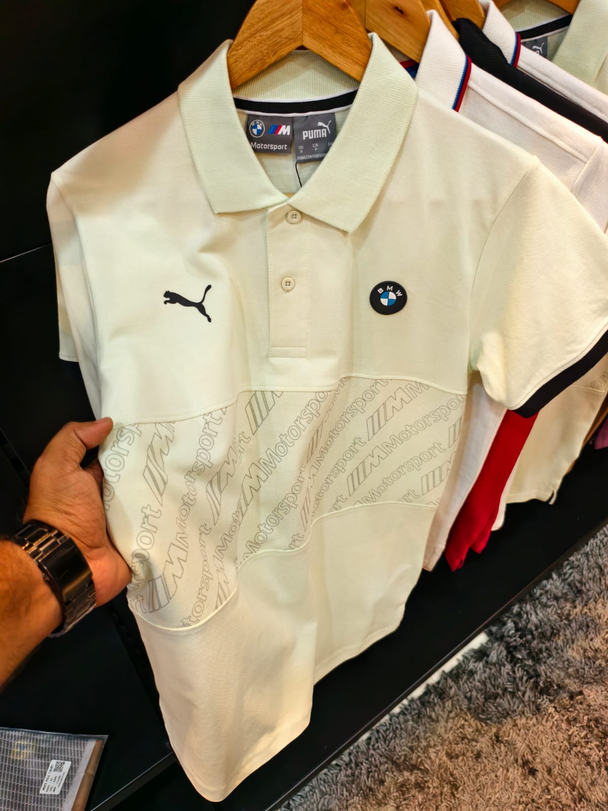Matty Cotton Polo Neck Tshirt