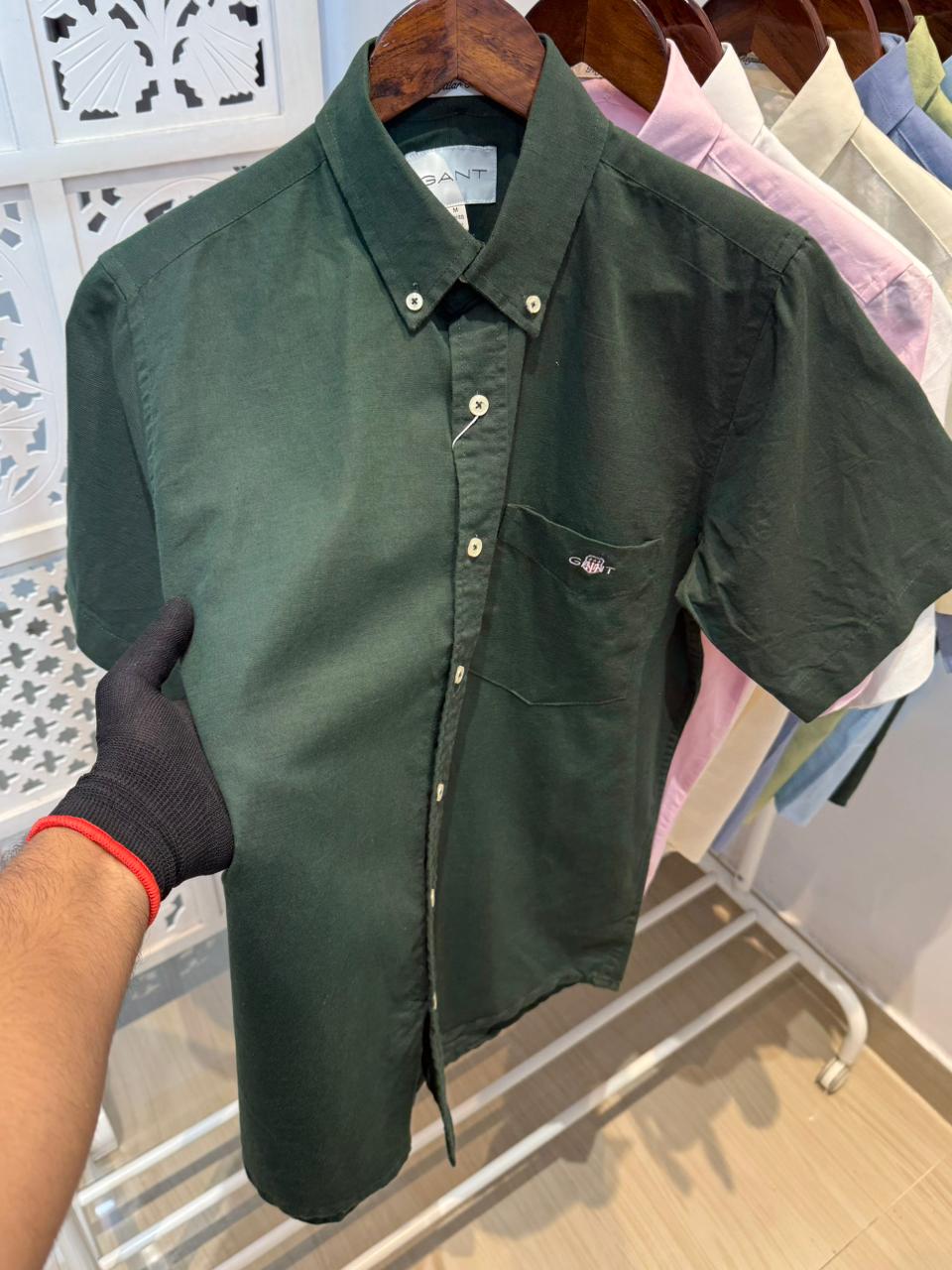 Linen H/S Shirt Pocket