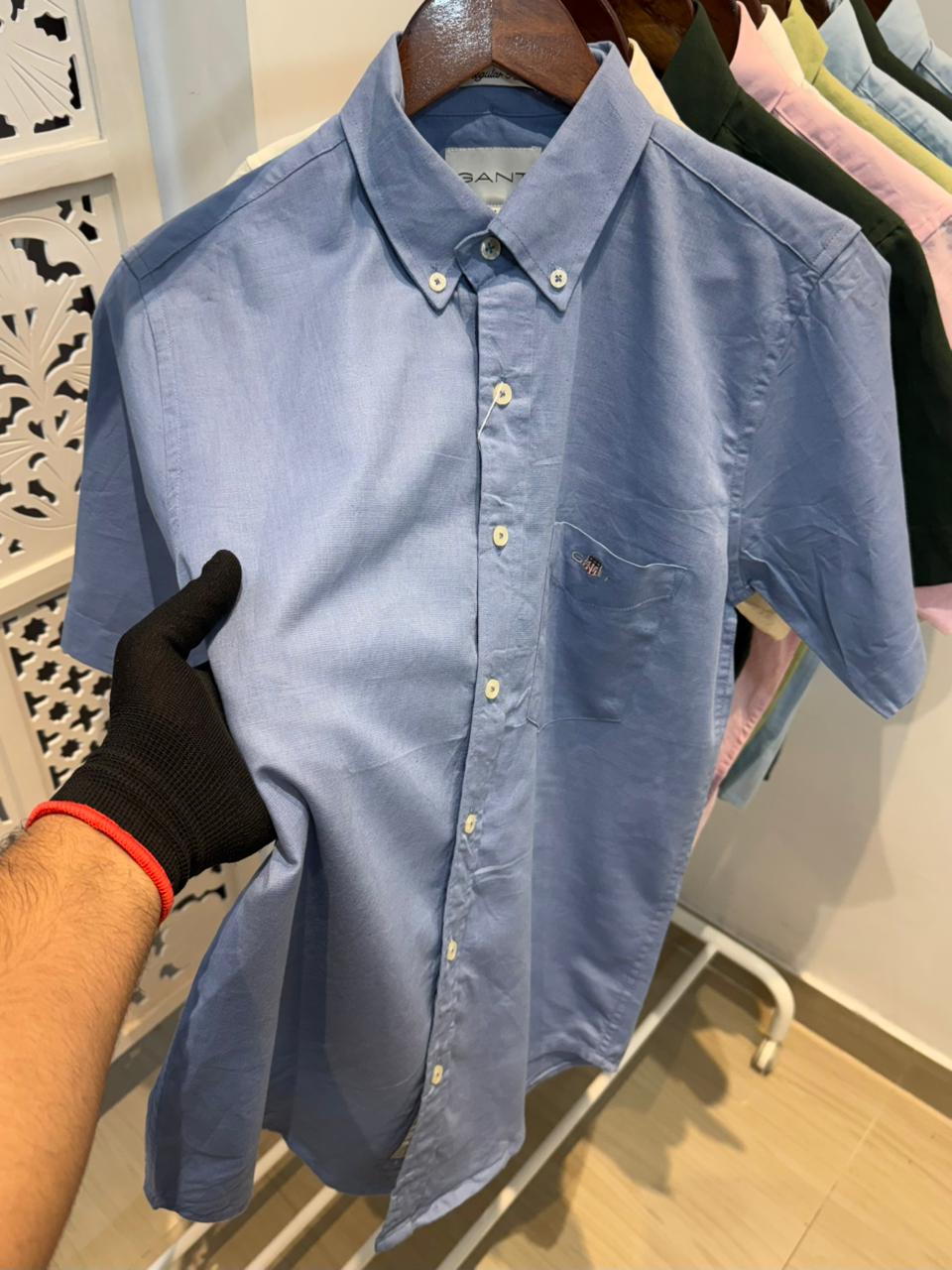 Linen H/S Shirt Pocket