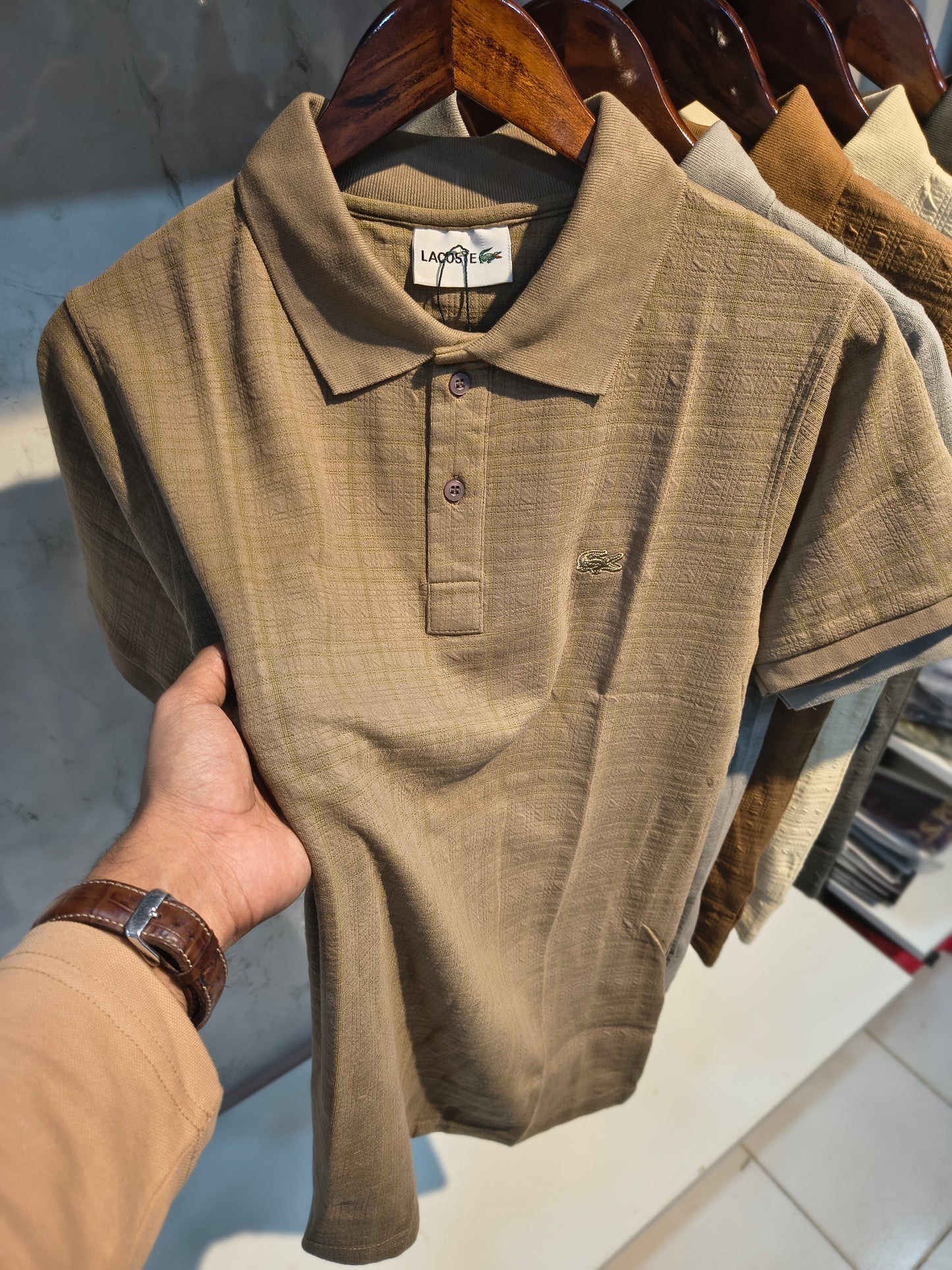 Lacoste Collar Tshirt