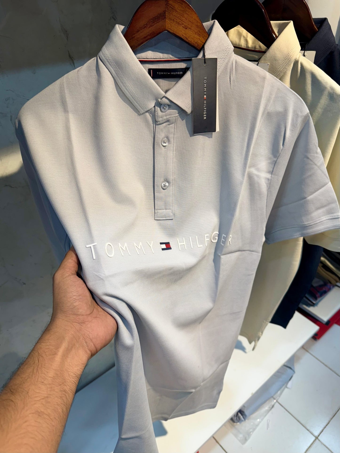 Tommy Hilfiger Imported Collar
