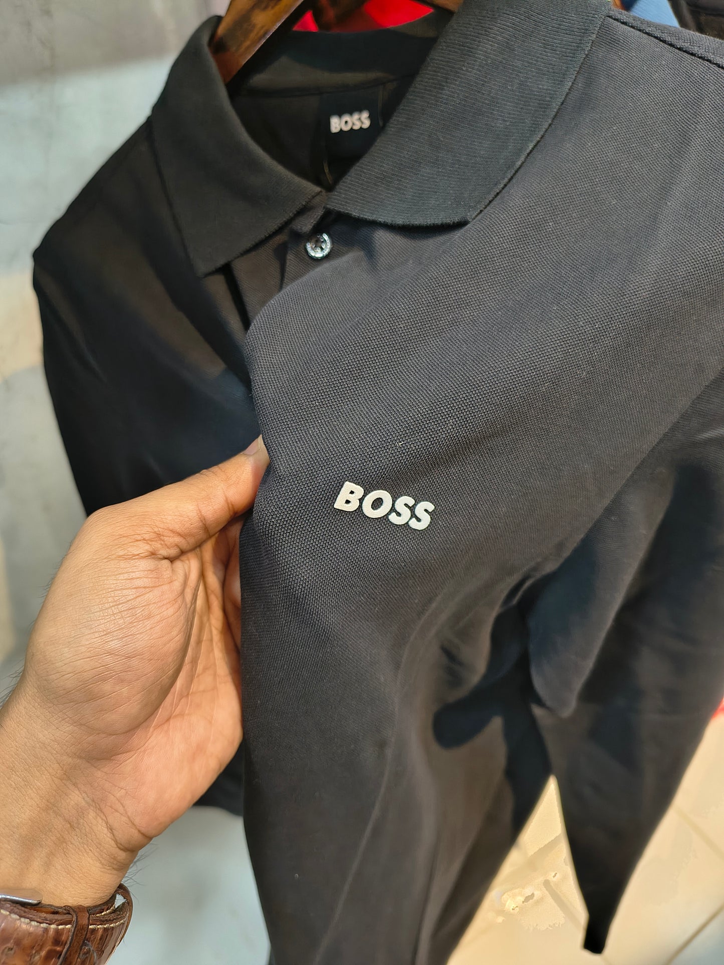 Boss Full Sleeve Collar