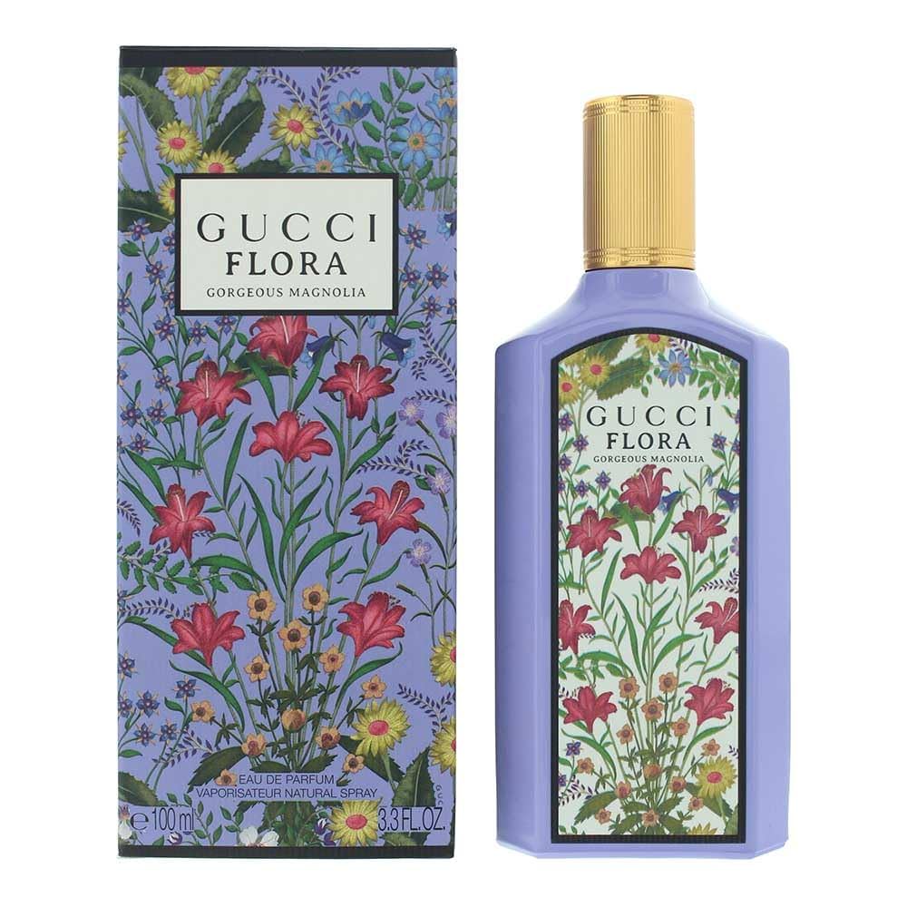 Gucci Women Flora Gorgeous Magnolia Eau De Liquid Floral Parfum | 100 ml