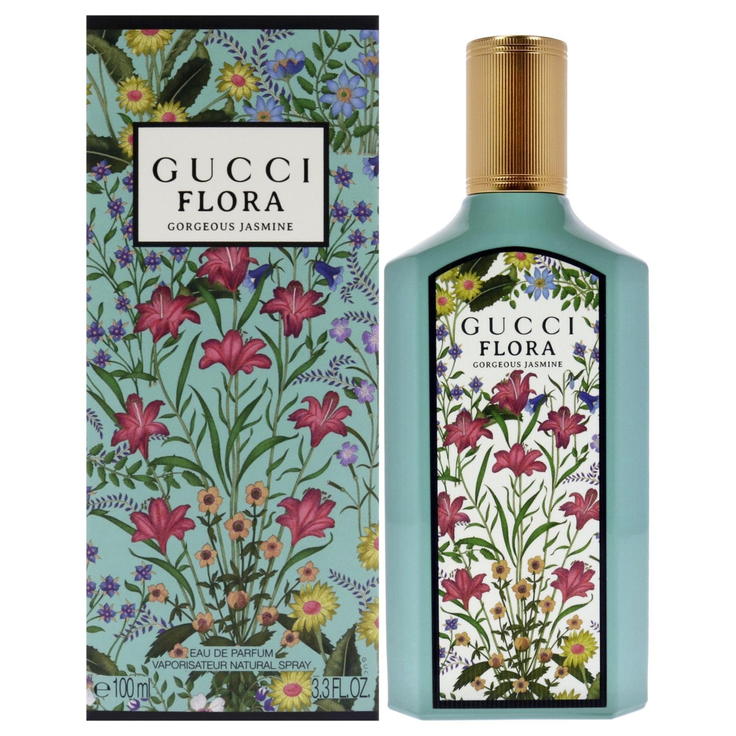 Gucci Flora Gorgeous Jasmine Liquid Eau De Parfum For Women, 100ml