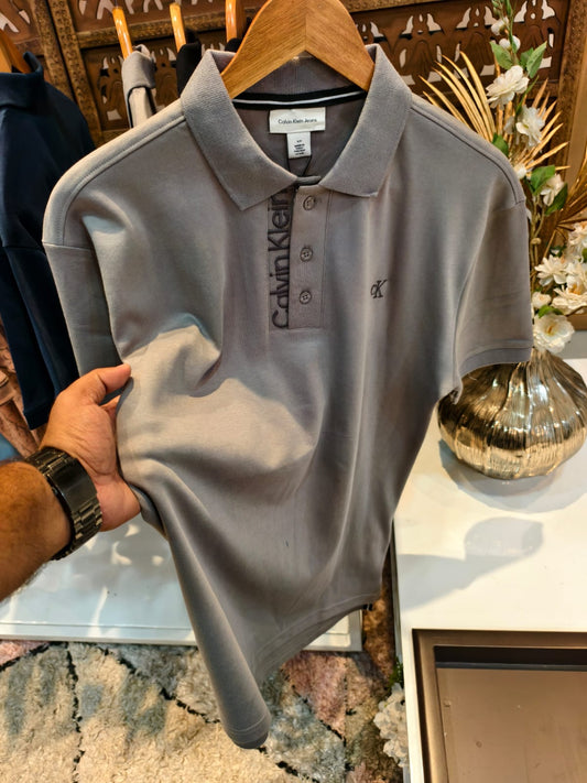 POLO T/S GREY