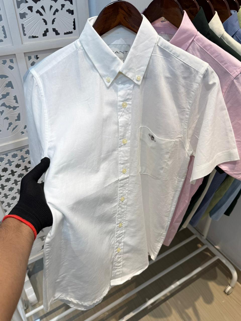 Linen H/S Shirt Pocket