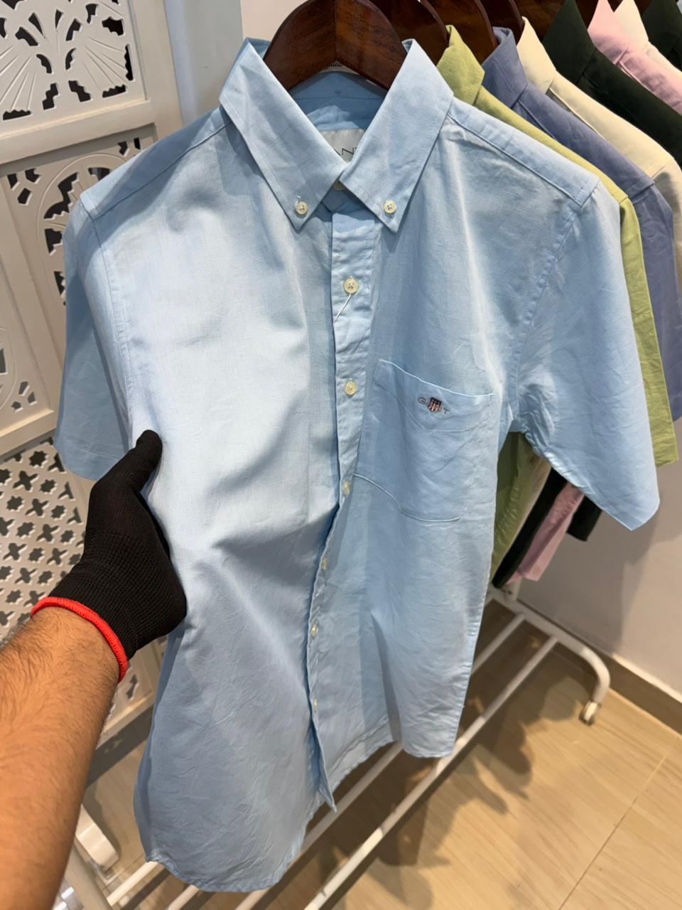Linen H/S Shirt Pocket