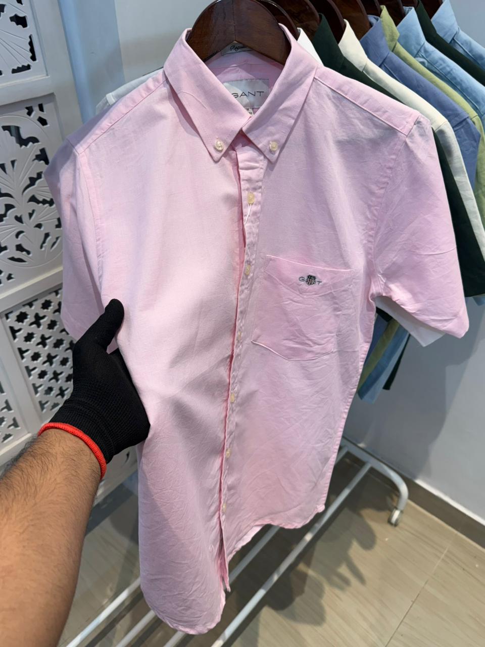 Linen H/S Shirt Pocket