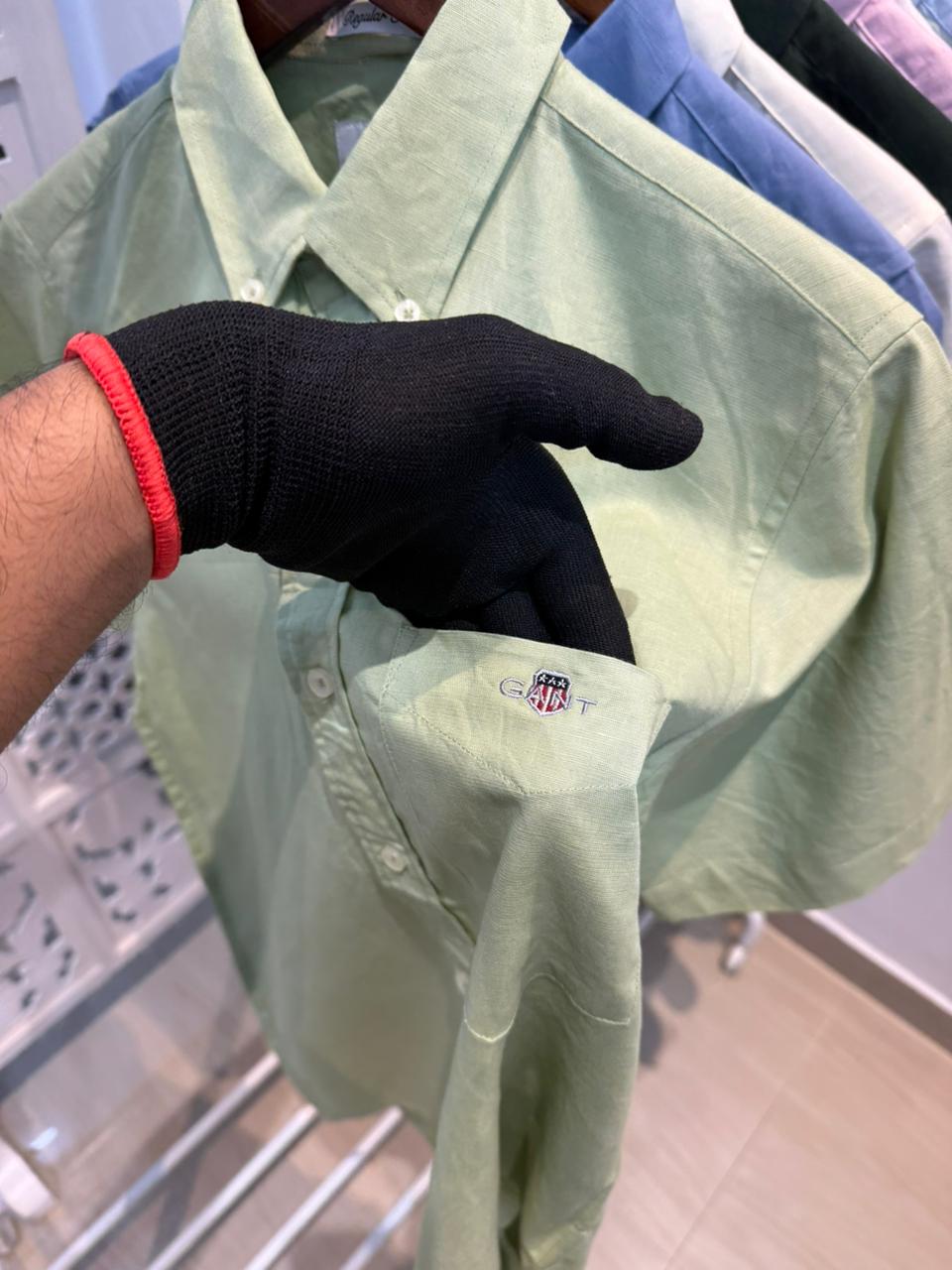 Linen H/S Shirt Pocket