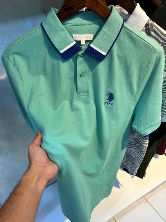 U.S.Polo Collar Tshirt