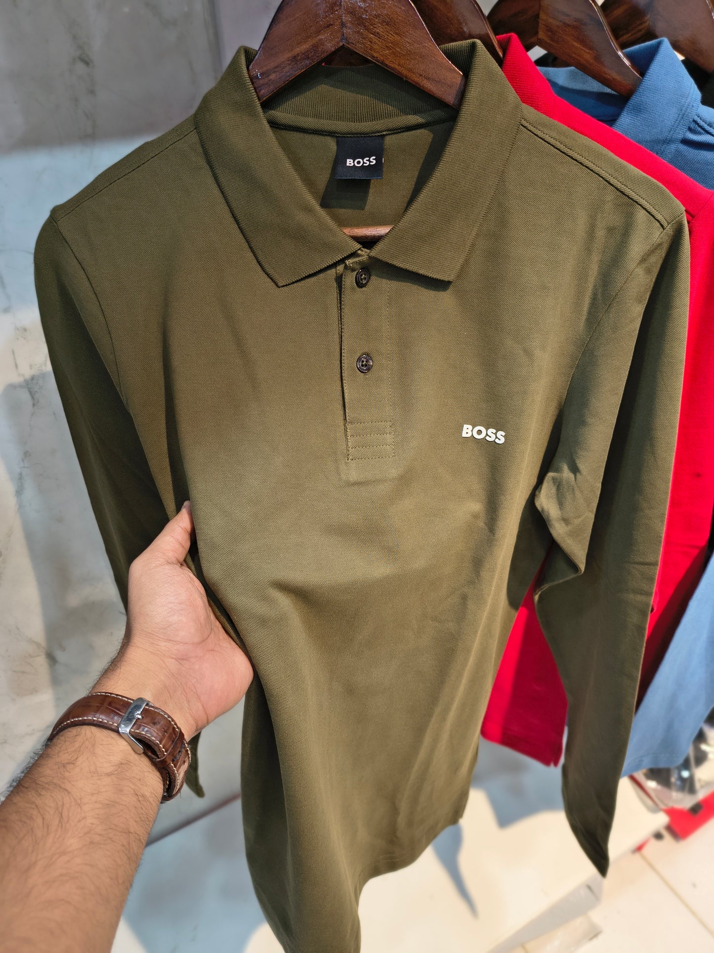 Boss Full Sleeve Collar