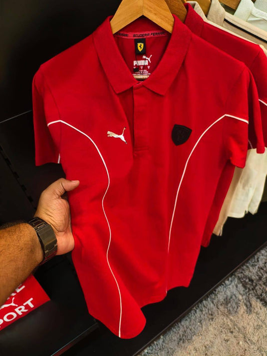 Puma collar tshirt