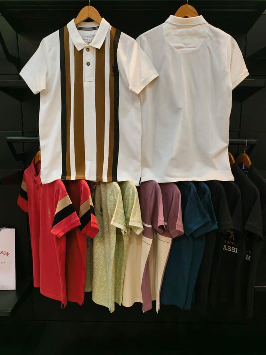 U.S.Polo Collar Tshirt