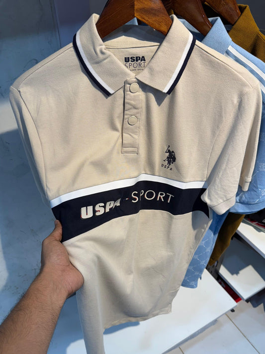 U.S.Polo Collar Tshirt