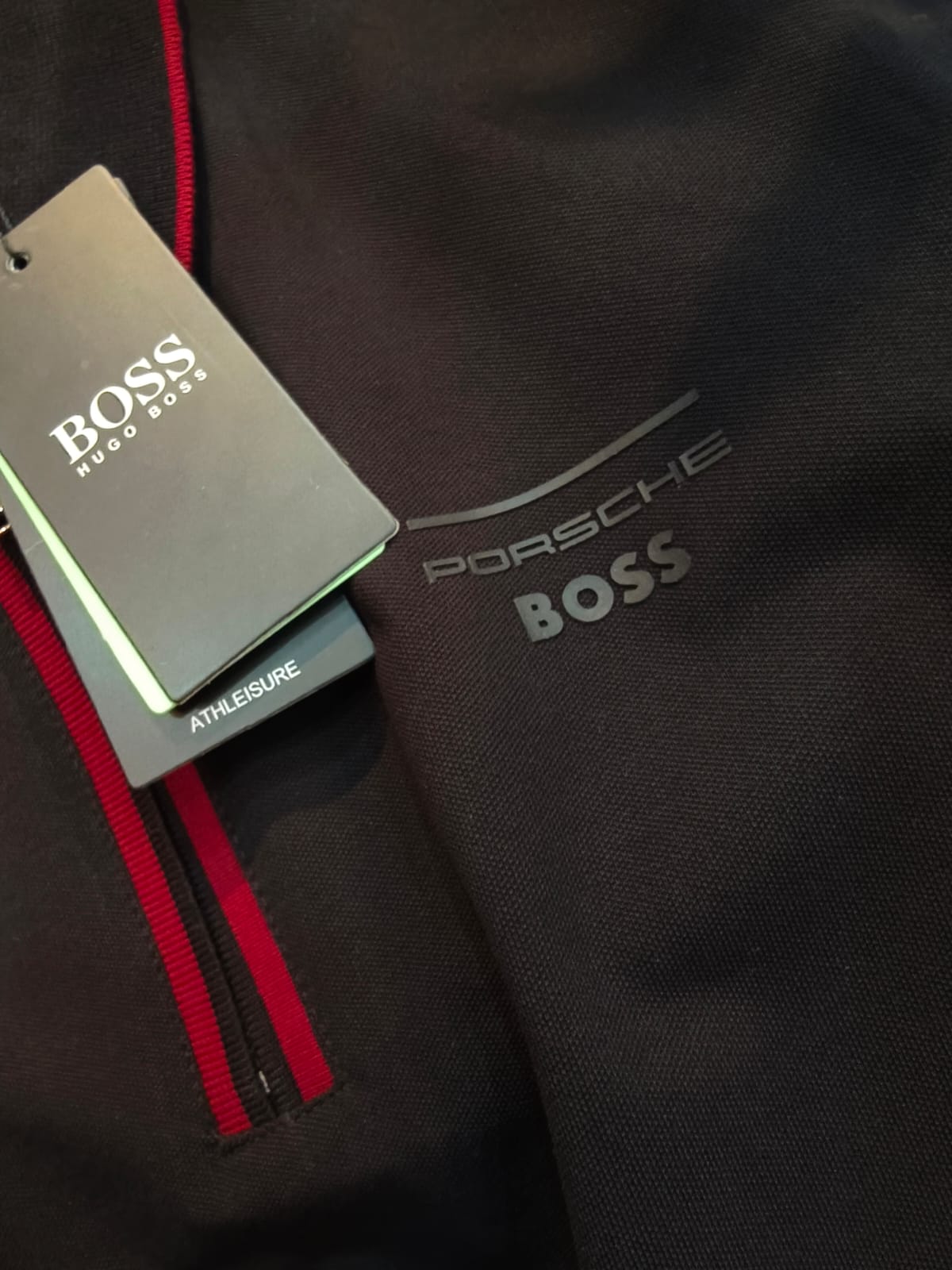 Boss x Porsche Half Zipper Tshirt