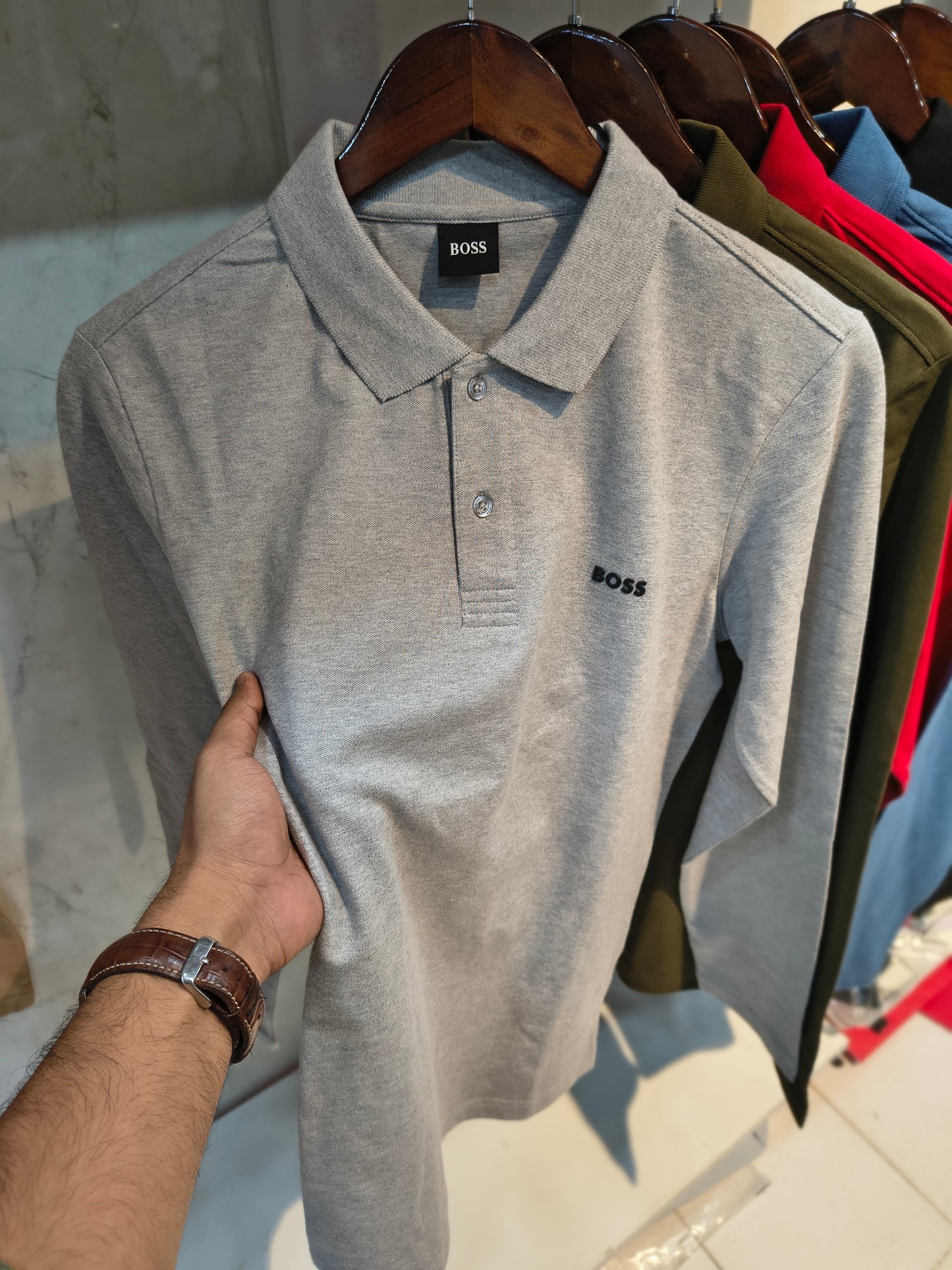 Boss Full Sleeve Collar