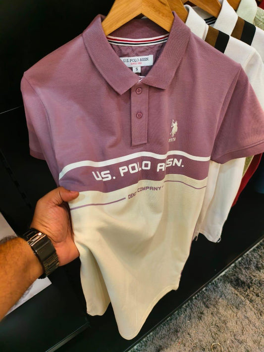 U.S.Polo Collar Tshirt